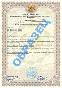 Приложение 1 Руза Сертификат ГОСТ РВ 0015-002